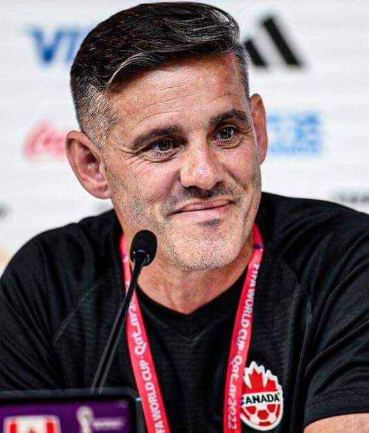 Jay Herdman father John Herdman is the first manager to lead both Canada's men's and women's teams to qualify for the World Cup.